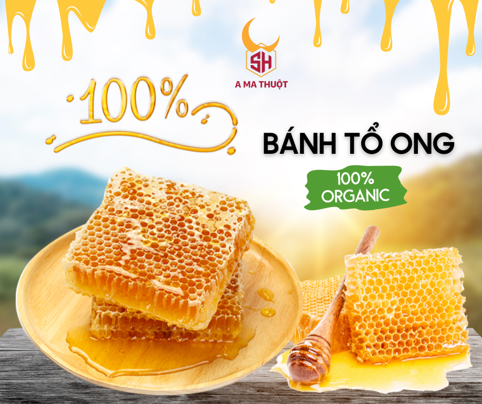 Bánh tổ ong A Ma Thuột - Mật Ong A Ma Thuột